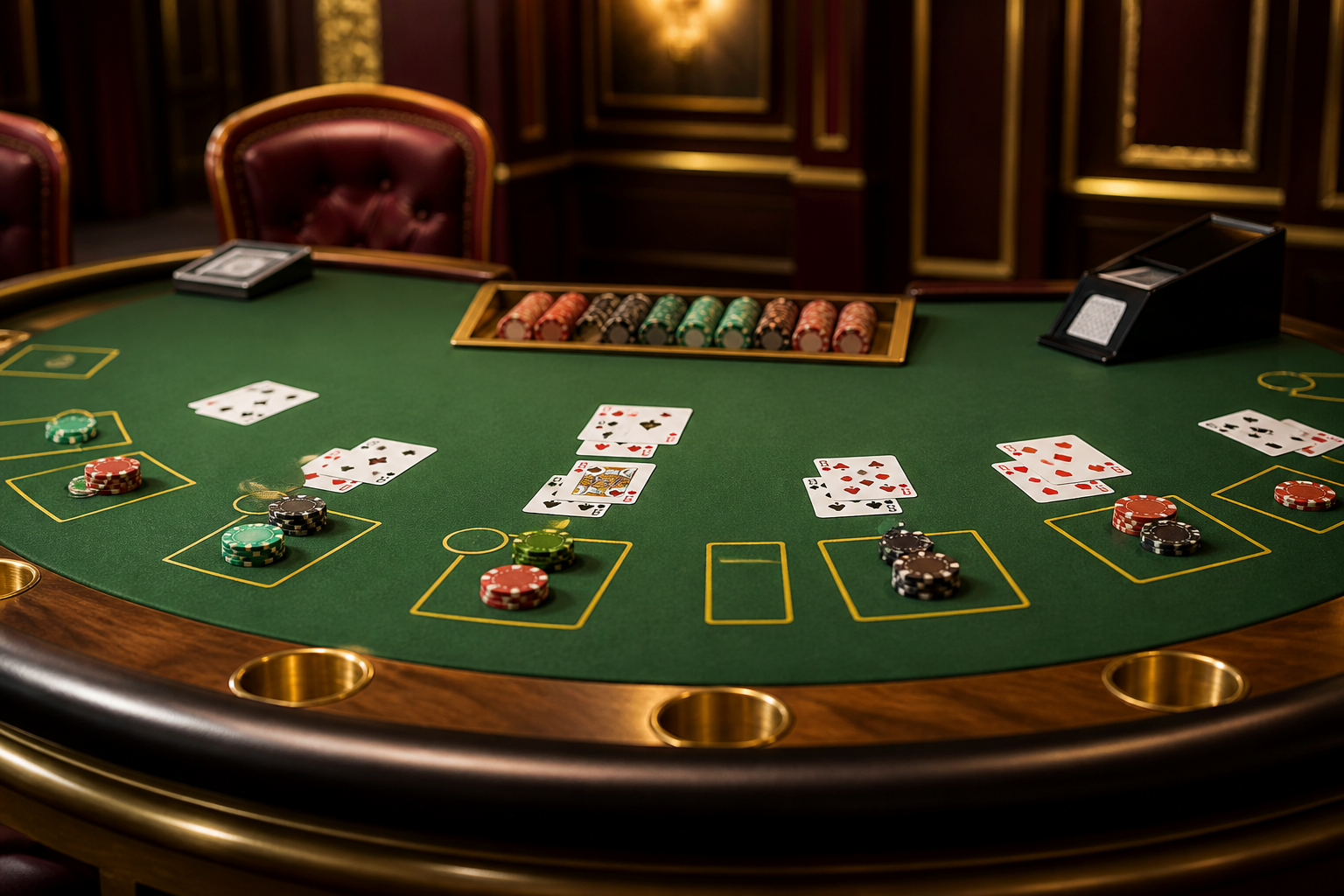 Tables de jeux JackBistroCasino